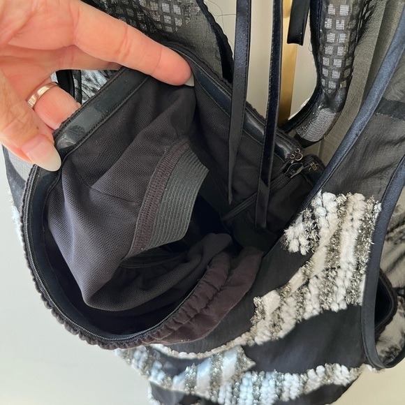 Marc Jacobs Black and Silver Patterned Dress - Picture 10 of 11